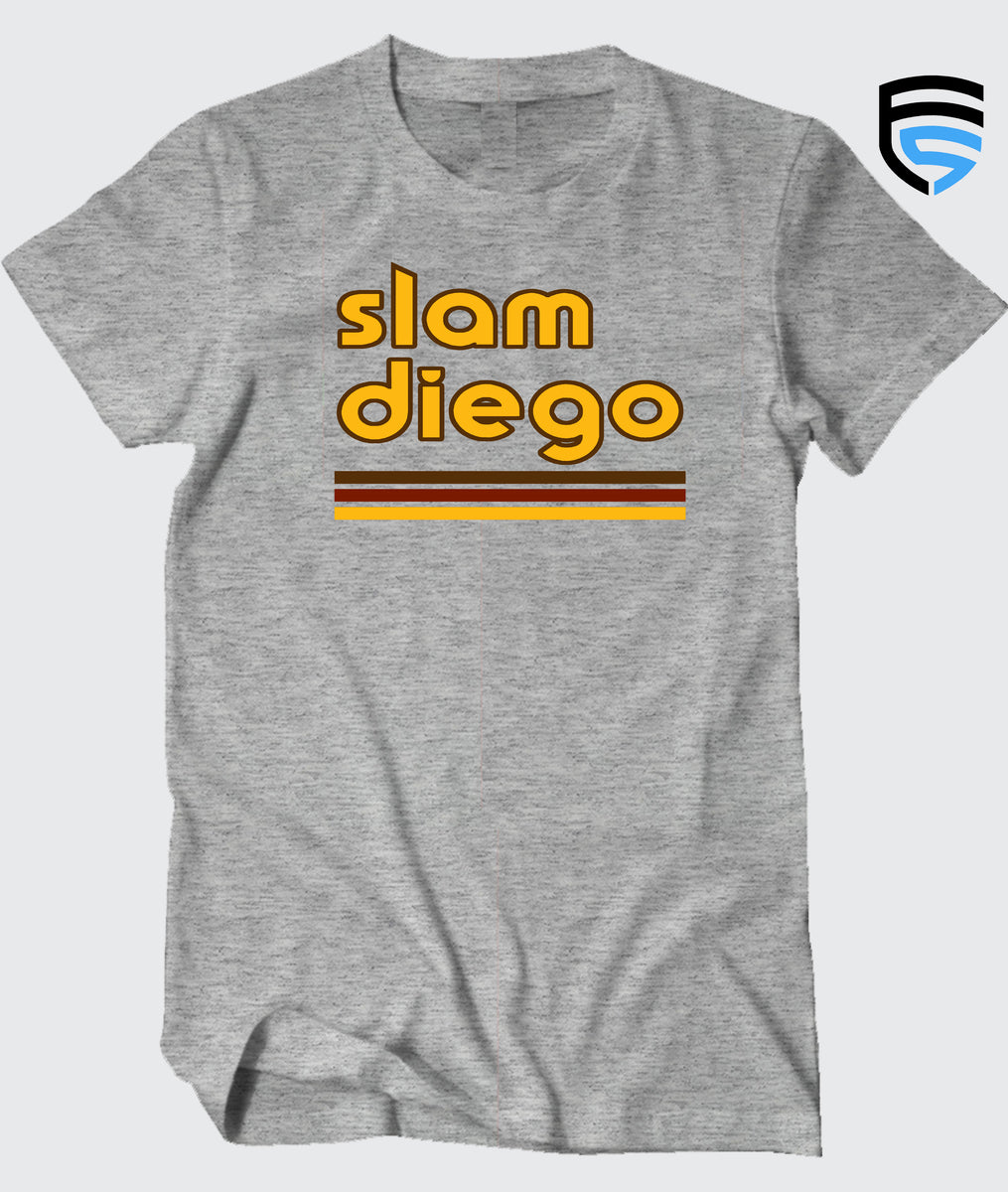  Slam Diego - San Diego Baseball T-Shirt : Sports & Outdoors