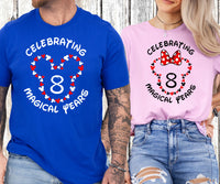 Customized Disney Anniversary T-Shirts