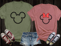 MINI Mickey & Minnie Disney Vacation Shirts
