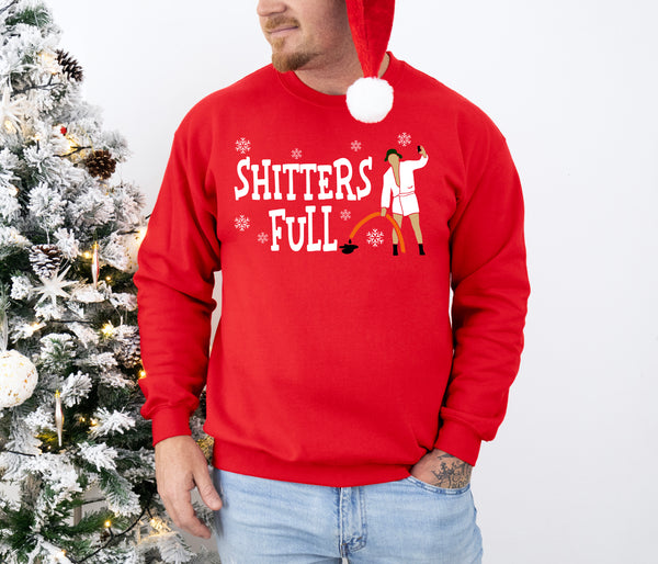 Shitters Full, Christmas Vacation Sweatshirt