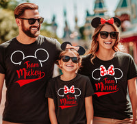 Team Mickey & Team Minnie T-Shirts