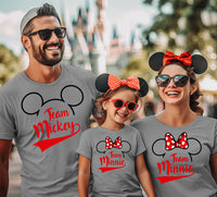 Team Mickey & Team Minnie T-Shirts