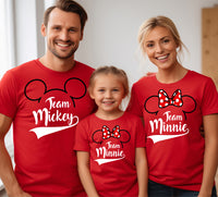 Team Mickey & Team Minnie T-Shirts