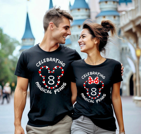 Customized Disney Anniversary T-Shirts