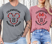 Customized Disney Anniversary T-Shirts