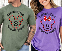 Customized Disney Anniversary T-Shirts
