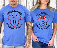 Customized Disney Anniversary T-Shirts