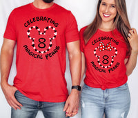 Customized Disney Anniversary T-Shirts