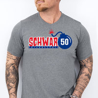 Schwarbomb # 50 T-Shirt