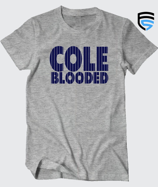 Cole'd Blooded Bronx, Small / Adult T-Shirt - MLB - Blue - Sports Fan Gear | breakingt