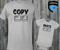 COPY & PASTE | Matching Father & Child Shirts | Dad & Child | Father's Day Gift