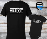 FIX IT & BROKE IT | Matching Father & Child Shirts | Dad & Child | Father's Day Gift